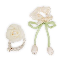Radhu & Kabby Women Set of 2 Ponytail Holders-image-59