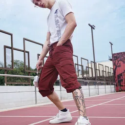 The Indian Garage Co Men Cargo Shorts-image-11