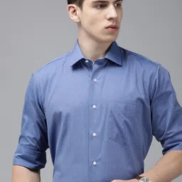 Van Heusen Custom Pure Cotton Formal Shirt-image-37