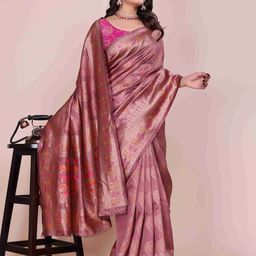 Moda Rapido Woven Design Zari Silk Cotton Saree-picture-30