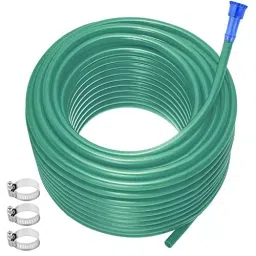 ORILEY 0.5 inch Non-Braided Water Pipe with Hose Connector Dark Green, ‎OR-WPG-109 (Roll of 20 m)-picture-27