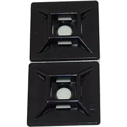 RS PRO Self Adhesive Cable Tie 5.3 mm Black Nylon 66, 2040245 (Bag of 10 pcs)-image-75