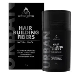 URBANGABRU Hair Building Fibers - 12 g - Natural Black-image-30