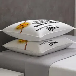 SKYTRENDS White Abstract Satin Square Cushion Cover-38
