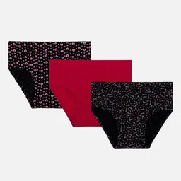 Bodycare Pack Of 3 Assorted Printed Basic Briefs KGA1154N-PK001-picture-30