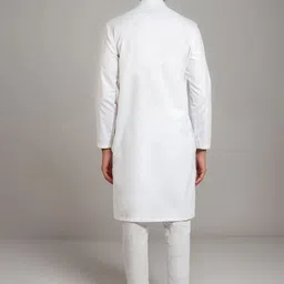 DEVOILER Men Ethnic Motifs Printed Thread Work Kurta image 2