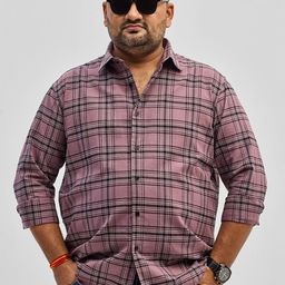 Snitch Men Classic Checked Casual Shirt-image-84