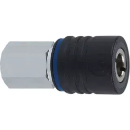 RS PRO Zinc Plated Steel Female Pneumatic Quick Connect Coupling 1/4 in Female Threaded, 2351082-picture-30