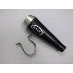 RA Accessories Black Race Slipon Silencer Exhaust for Kinetic Challenger-picture-36