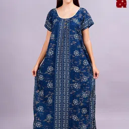 Breezly Printed Maxi Nightdress-picture-44