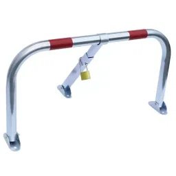 RS PRO Red Silver Steel Parking Barrier, 8987179-image-19