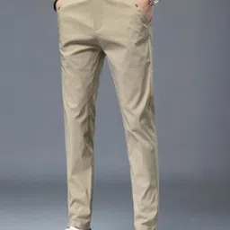 KPOP Men Urban Slim Slim Fit Trousers-image-50