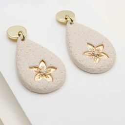 VMA PLAY FASHION Brass Plated Contemporary Drop Earrings-image-90