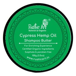 Rustic Art Cypress Hemp Oil Shampoo Butter - 100 grams-picture-25