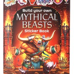 Usborne Build Your Own Mythical Beasts Sticker Book - English-6