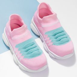 Cute Walk by Babyhug Slip On Sneaker Solid Colour - Pink-image-43