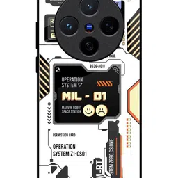 QRIOH Typography Printed Vivo X200 5G Back Case Mobile Accessories-image-85