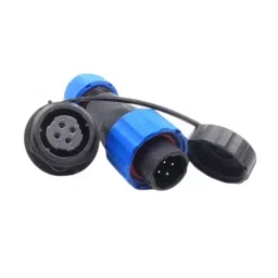 Sibass Electric 4 Pin Connector Straight to Panel 21 mm 30 A Waterproof IP68 Rating with CE Mark (Pack of 100)-picture-2