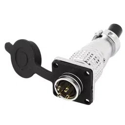 Sibass Electric Steel Round Connector 4 Pin Size 28 mm with CE Mark, SE-28 -4S (Pack of 10)-picture-14
