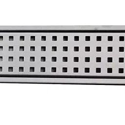 Aquieen 36 X 4 Inch SS Silver Side Hole Shower Channel Water Drainer Each of 1 Piece-13