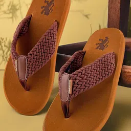 Red Tape Men Thong Flip-Flops-48