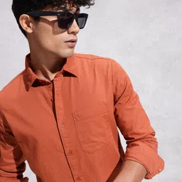 WROGN Pure Cotton Casual Shirt-image-81