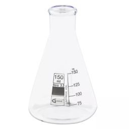 Glassco GC-231.202.03A5PCS Conical Erlenmeyer Flask with Pouring Spout 150 ml (Pack of 5 Pcs)-image-74