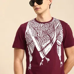 Being Human Printed Pure Cotton T-shirt-image-15