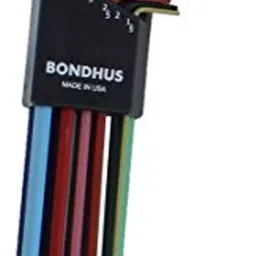 Bondhus 69499 1.5-10mm Ball End L-Wrench Set-12