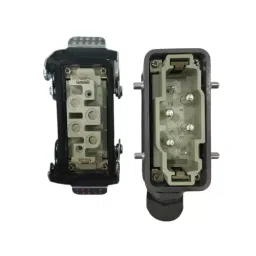 Sibass Electric Heavy Duty Connector 80 A + 16 A 6 Pin (4 Pin + 2 Pin) in 16 Pin Enclosure, SE-HK-4-2-006 (Pack of 20)-7