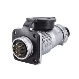 Sibass Electric Steel Round Connector 10 Pin Size 20 mm with CE Mark, SE-20 -10S (Pack of 10)-0