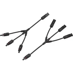 Sibass Electric 3 Way Solar MC4 Connector With Wire and CE Mark (Pack of 200)-9