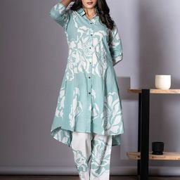 Readiprint Women Floral Printed Regular Kurta with Palazzos-picture-55