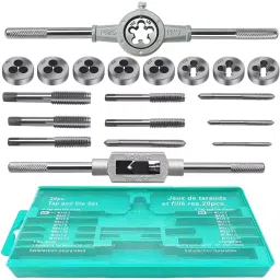 FLAMINGO ENTERPRISE Tap and Die Set Single Sided M3 to M12 Range, FM-587 (Set of 20 Pcs)-3