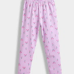 Orange Sugar Infant Girls Printed Breathable Churidar Length Leggings-image-12