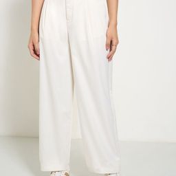 People Women Flared High-Rise Trousers-picture-16