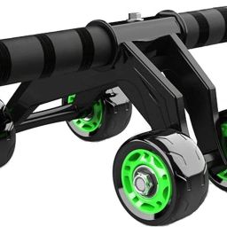 Home Gym Four AB Wheel Roller - Abdominal Fitness Trainer And Stomach Exercise. Ab Exerciser-image-90