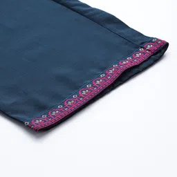 Libas Floral Kurta with Trousers & With Dupatta image 4