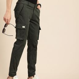 Being Human Men Classic Fit Joggers-picture-33