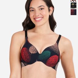 shyaway Floral Bra Medium Coverage Underwired Lightly Padded-picture-49