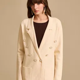 Kazo Women Open Front Jacket-image-51