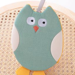 Bath Sponge Owl Shaped - Blue-23