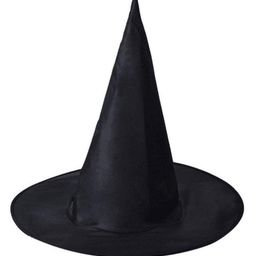 Kaku Fancy Dresses Halloween Theme Witch Hat - Black-image-8