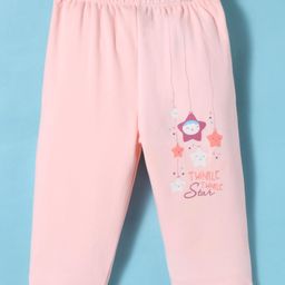 Tango Interlock Knit Full Length Lounge Pant With Star Print - Pink-picture-17