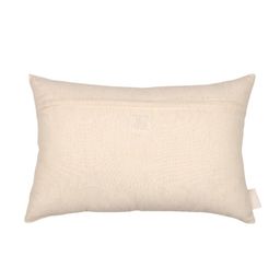 Home Set of 2 Grey & White Colourblocked Rectangle Cushion Covers image 4