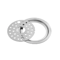 Jayna 140 mm Anti-Scratch Finish Stainless Steel Grating with Frame, RRG 140 DP-7