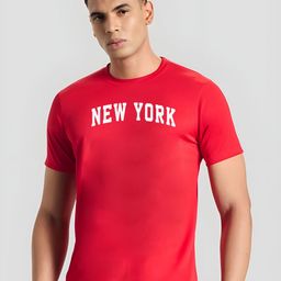 CASUALBUD Men Typography Printed Round Neck T-shirt-image-73