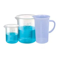 Bello Measuring Beaker with Graduation Marks 500 ml, 1000 ml & Measuring Jug 1000 ml (Pack of 3)-image-1