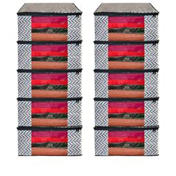 AMAK INC Black Fabric Multi-Utility Wardrobe Organisers-picture-31