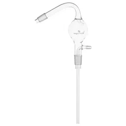 ABGIL Adapter Steam Distillation Sloping Head Borosilicate Glass and B34 Flask Cone, ADP-46-03 image 1